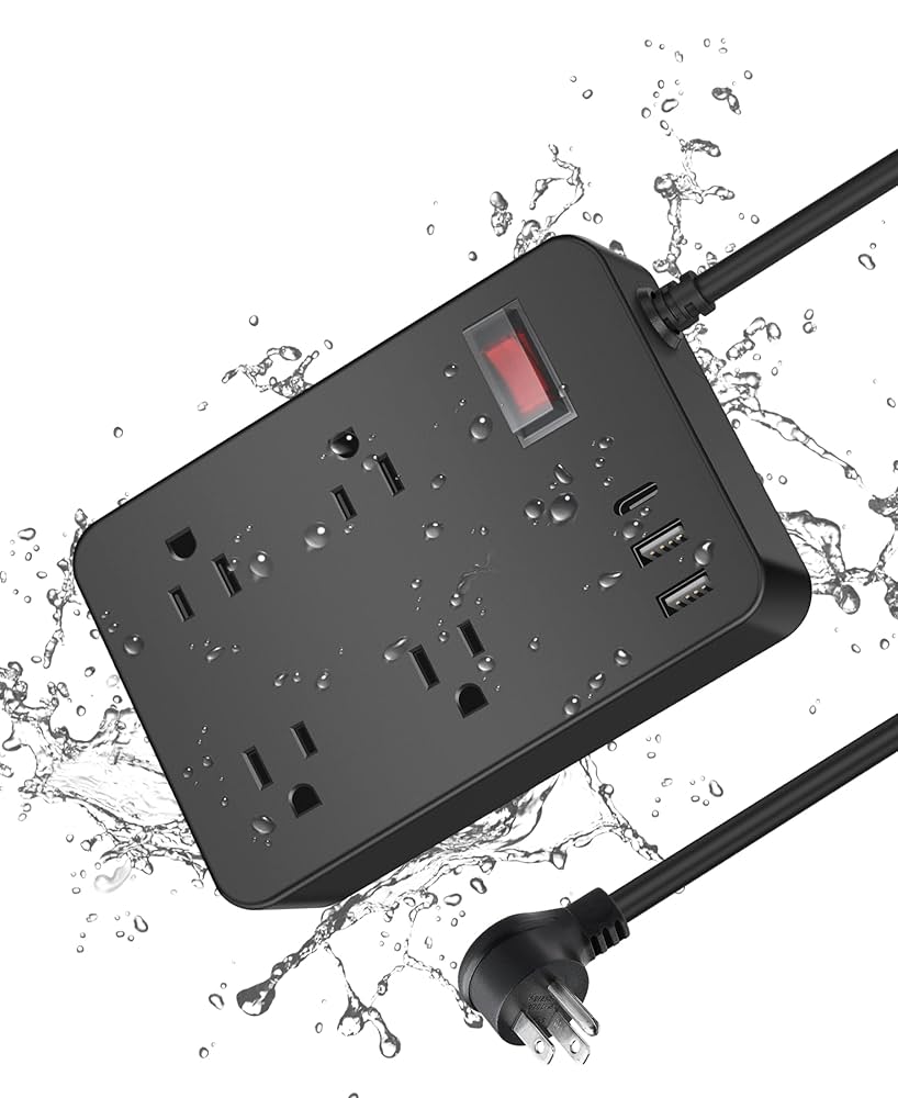 汁　新品　FTC WATERPROOFMOUNTAINJKT FTC021 Amazon.com: Outdoor Power Strip Weatherproof with USB C